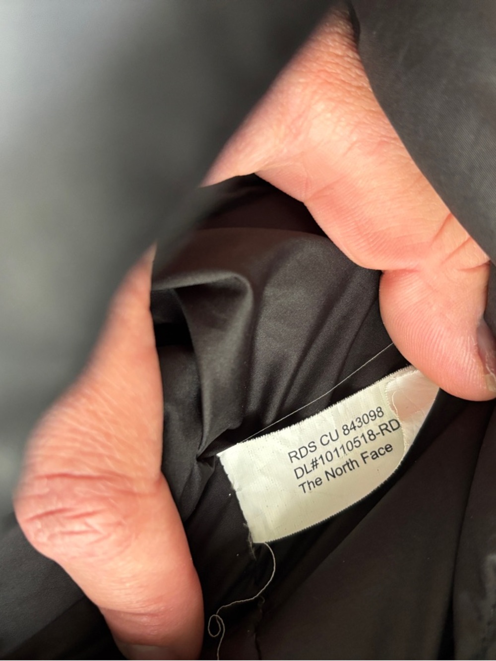 The North Face Women’s Arctic Parka ll Down 550 Size MEDIUM Black Hooded Hyvent - Picture 14 of 14